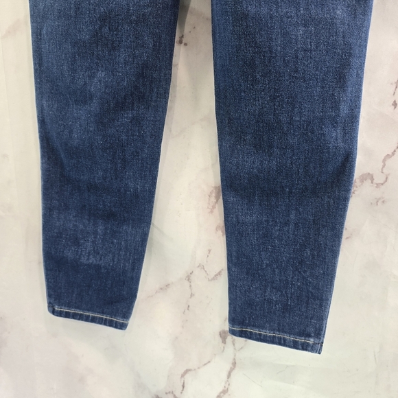 Betabrand Jeans Women Small Petite Skinny Leg Denim High 4 Pocket Ashbury Short - Picture 8 of 10